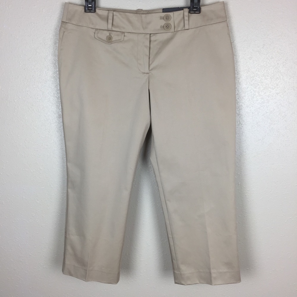 Ann Taylor LOFT petites Marisa modern crop 8P